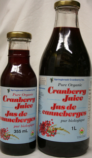 Cranberry 100% Pure (Springbrook Farm)